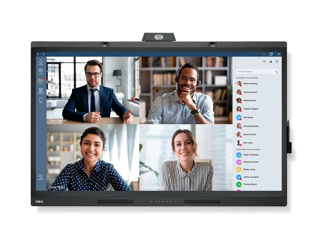 Sharp / NEC WD551 | Microsoft Teams certified | 55"" | 3840x2160 | 400Nits | Capacitive Touch